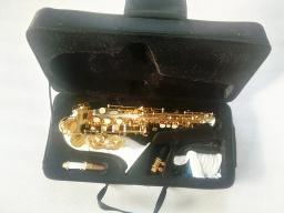 Saxofone soprano curvo, Sax branco acessórios completos, alta qualidade, novo - Image 6