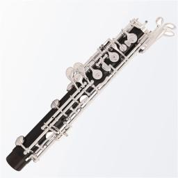 Grenadilla Ebony madeira oboé com caso, C Key, banhado a prata, profissional - Image 6