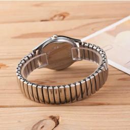 Relógio masculino e feminino com pulseira para expansão, relógio de quartzo para homens e mulheres, presente de dia dos namorados - Image 6