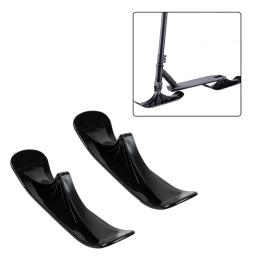 2 pçs inverno neve scooter de esqui trenó crianças dupla utilização esqui dois-em-um scooter duas rodas peças de pneus de equitação trenó de esqui acessórios - Image 1