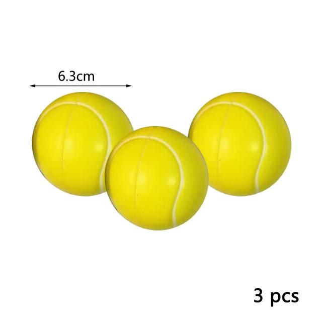 Bolas de Estresse em Espuma para Crianças: Futebol, Basquete e Tênis de Beisebol Macias de 63mm para Alívio e Diversão