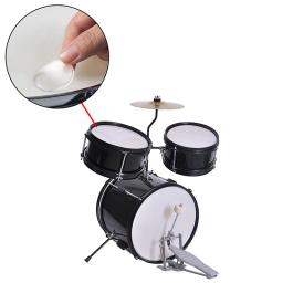 Transparente Snare Tambor Mudo Pad, Drum Damper Gel Pads, Percussão Instrumento Acessórios, 6pcs por conjunto - Image 5