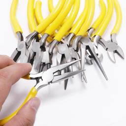 Jóias Alicates Ferramentas e Kit de Equipamentos, Agulha Longa, Nariz Redondo, Fio Cortante, Alicates para Fazer Jóias, Acessórios para Ferramentas DIY - Image 3