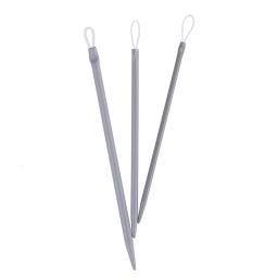 Agulhas de tricô com fio de nylon de 3 tamanhos grandes, agulhas para costura, tricô grosso de lã, vestuário, costura e tecido, artesanato de arte - Image 2