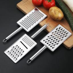 Ralador Multi-Funcional De Aço Inoxidável Com Alça, Descascador De Cenoura De Batata, Fatiador De Limão De Queijo, Triturador De Alimentos, Gadgets De Cozinha - Image 5