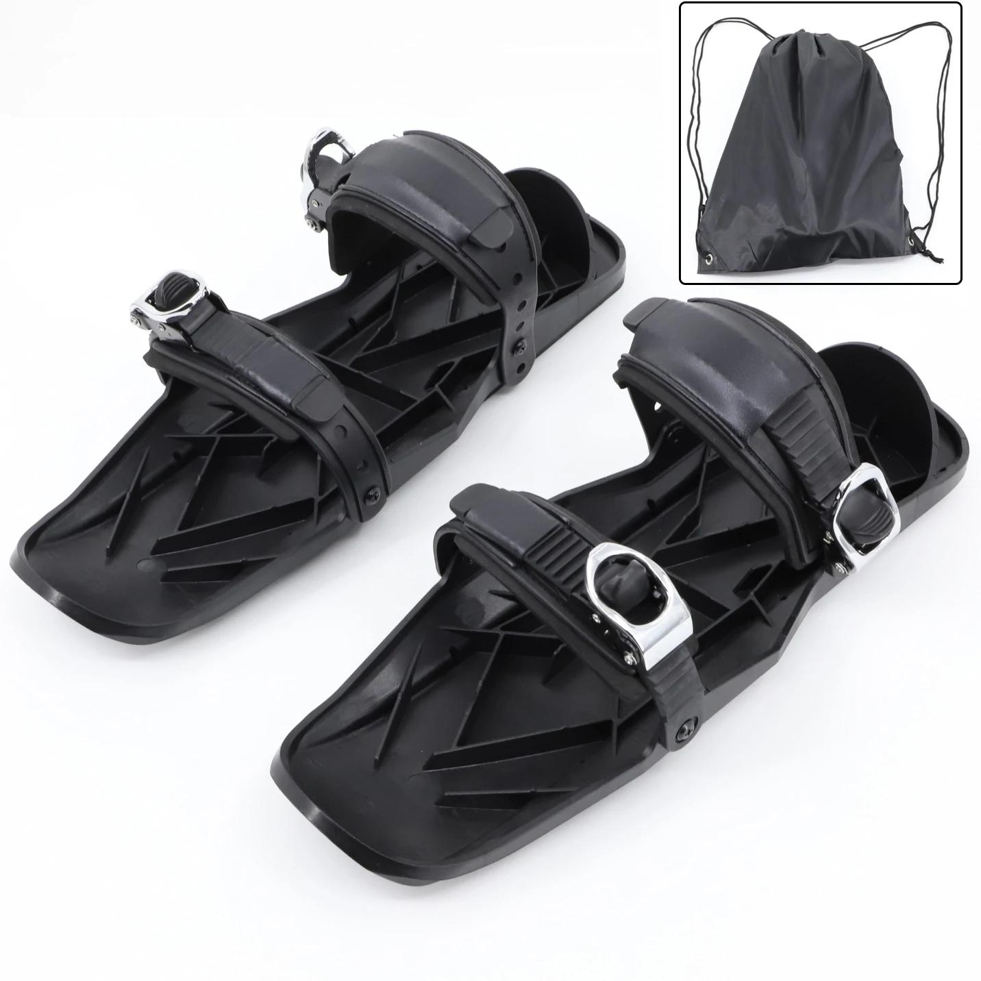 Short Sleeved Snowblades Mini Ski Skates para Neve Inverno Sport Shoes Ajustável Novo 2021 - Image 1