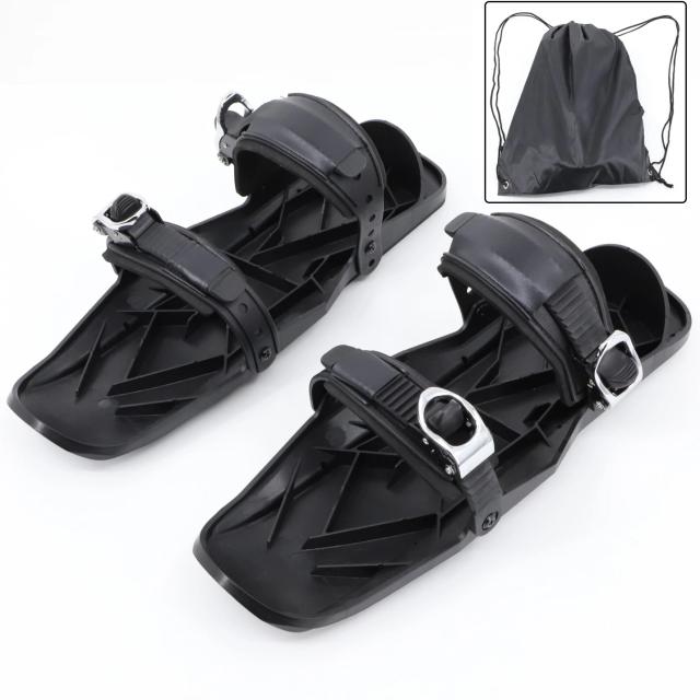 Mini Ski Skates Ajustáveis para Inverno: Short Sleeved Snowblades 2021