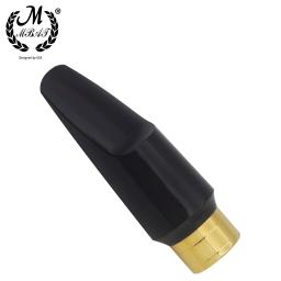M mbat profissional saxofone alto bocais baquelite metal peças da boca sax e alta qualidade caixa de bocal acessórios sax - Image 4