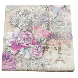 Guardanapos de papel impresso para decoração de eventos e festas, Guardanapos para decoração de tecidos 33cm * 33cm 20 pçs/lote - Image 1
