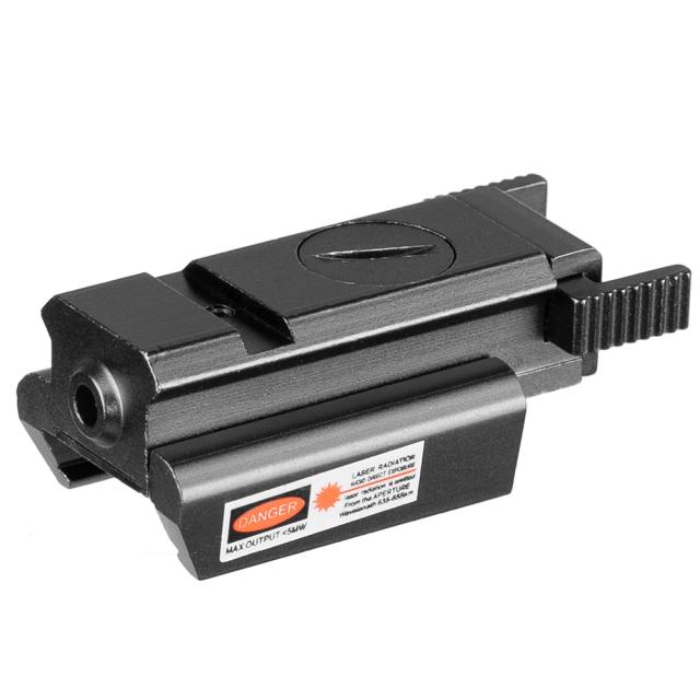 Pistola de tiro tático mira laser caça óptica mini vermelho mira laser pistola airsoft arma 20mm uso ferroviário ponteiro lazer