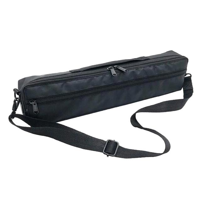 Capa de Transporte para Flauta de 17 Furos - Saco Preto para Acessórios
