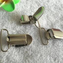 Prendedor de chupeta, prendedor de chupeta com gancho de metal para bebê - Image 2