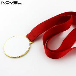 Medalha de ouro de metal em branco de sublimação de impressão personalizada - Image 3
