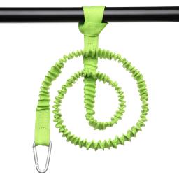 Ajustável Elastic Paddle Leash, Kayak Rod, Lanyard, Segurança, Tornozelo, Mosquetão, Pesca Rod Holder, Prancha, Board Rope - Image 1