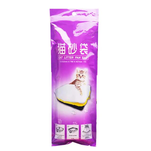 Desconto de 40% em Saco de Toalete para Gatos com 7 Peças e Cordão Ajustável, Ideal para Limpeza e Manejo de Resíduos.