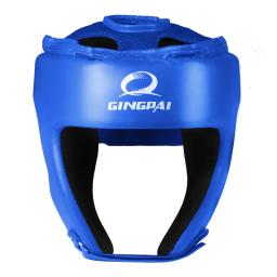 Capacete de treinamento MMA para adultos, preto, azul, vermelho, lutando, Muay Thai, Kick Boxing, Chapelaria de segurança, Sanda Protector Guard - Image 2