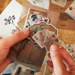 55 pçs/lote diário decorativo papelaria bonito estacionário adesivos scrapbooking diy diário álbum vara etiqueta crianças anime decoração - Image 1