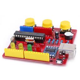 OPEN-SMART Desenvolvimento Módulo Board, CH340 Driver com Buzzer LED Botão, compatível para Arduino, vermelho, DIY, ATmega328P - Image 4