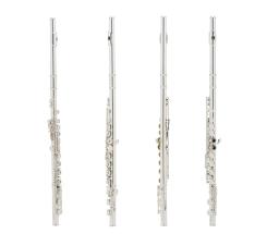 Jm MCL-300 aberto/fechar buraco c flautas 16 chaves banhado a prata flauta conjunto instrumento musical com flauta suporte caso ferramenta de limpeza - Image 6