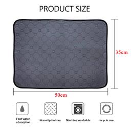 Cobaia coelho gaiola forro pequenos itens para animais de estimação à prova dwaterproof água anti deslizamento esteira de cama altamente absorvente pee almofada para hamsters acessórios - Image 4