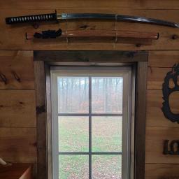 Suporte de espada de acrílico gancho fixado na parede samurai espada suporte de exibição - Image 5