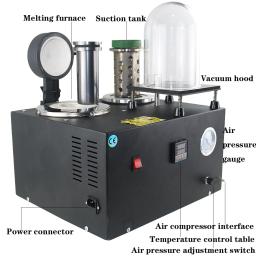 Máquina De Fundição De Jóias Com Grande Display Digital, Forno De Fusão, Refino De Alta Temperatura, Metal Precioso, Ouro E Prata Derreter - Image 4