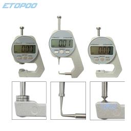 O medidor eletrônico da espessura das ferramentas de medição do calibre da espessura de digitas mede a espessura do micrômetro fino 0.01mm do metal de pano de papel - Image 1