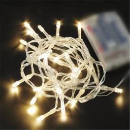 10/20/40/80/160 aa bateria operado luzes da corda led para o natal guirlanda festa de casamento decoração natal pisca luzes de fadas - Image 3