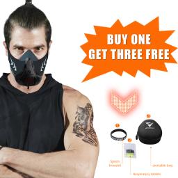 FDBRO-MMA Cardio Workout Mask, Correndo Resistência, Elevação, Resistência, Fitness, Alta Altitude, Treinamento, Esportes, 3.0 - Image 1