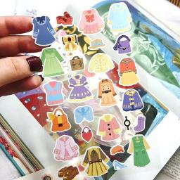 Bonito scrapbooking coreia adesivos diário lixo diário acessórios de papelaria telefone planejador decoração da menina adesivo diy hobbies - Image 6