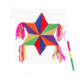 Festa de aniversário pinata polígono estrela forma filler criativo pinata decorativa pinata esmagamento brinquedo açúcar enchido plaything pinata - Image 2