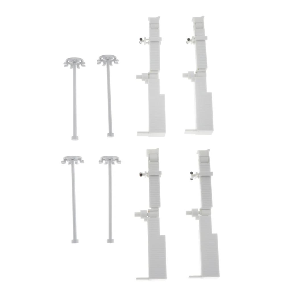 Ponte de passageiros de aeroporto em escala de 1/400, acessórios de modelo de construção de trem leve - Image 1