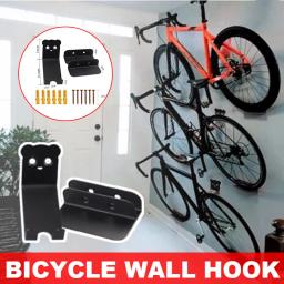 Suporte de metal para bicicleta, suporte de parede de bicicleta, gancho para parede, acessórios para bicicleta - Image 1