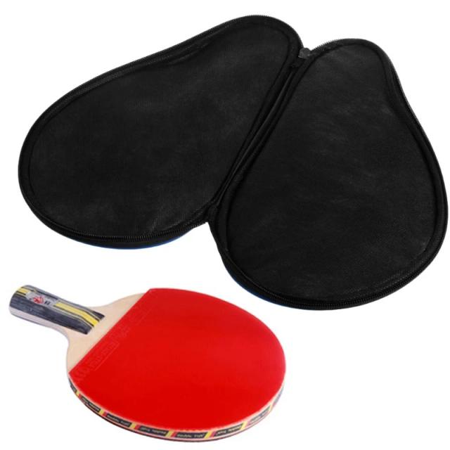 Bolsa Portátil à Prova d'Água para Raquete de Tênis de Mesa com Zíper em Aço - 1 Peça