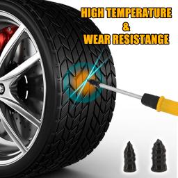 Kit de ferramentas de reparo do pneu carro auto bicicleta pneu vácuo prego conjunto motocicleta scooter filme de borracha prego para tubeless studding punctura plug - Image 5