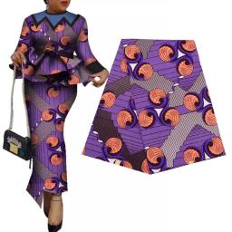 Africano ancara tecido de retalhos estampados, cera real para artesanato vestido de costura faça você mesmo acessório de vestuário tecido de poliéster de alta qualidade 1 jarda - Image 6