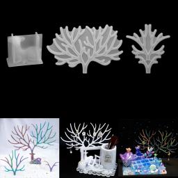 Elk Shape Jewelry Display Shelf Moldes, Artesanato Artesanal, Deer Antler, Brinco, Colar Show Stand, Molde de Silicone para Resina - Image 1