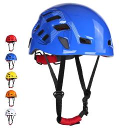 Capacete de segurança ventilado para altura, capacete de escalada ajustável, chapéu duro, espuma EPS, forro de amortecimento para construção - Image 1
