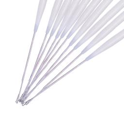 10 pçs plástico tricô agulhas pontos tecer artesanato crochê gancho conjunto plástico crochê agulhas costura tricô ferramentas - Image 5