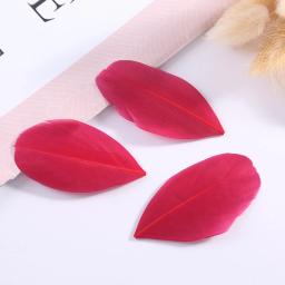 Penas de ganso 50 peças 4-8cm, mistura natural de cores penas de ganso para artesanato diy, confecção de joias, acessórios de decoração de festa de casamento - Image 4