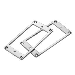 Pickup montagem anéis para captadores Humbucker, tampa Frame Set, substituição para LP, guitarra acessórios, captadores, 2pcs - Image 3