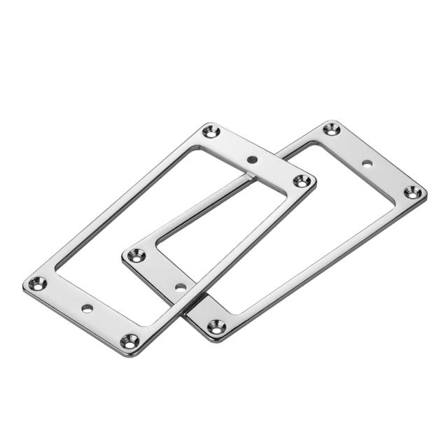 Montagem de Anéis para Captadores Humbucker com Tampa - Conjunto de Substituição para Guitarra LP, Acessórios de Captadores (2 Peças)