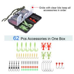 Telescópica Pesca Rod Combo Kit completo, Spinning Set, Jig Ganchos, iscas macias, Barril Swivels, Carpa Combo, 1.5m - Image 4