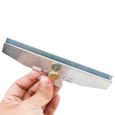 Ferramenta de vara de pena de aço para flecha, gabarito ajustável para flecha de arco, faça você mesmo, ferramenta de tiro com arco de alta qualidade, novas palhetas de flecha - Image 1