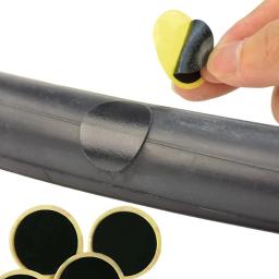 Remendos ultra finos do pneu para a bicicleta da montanha e da estrada, ferramentas rápidas do reparo sem colagem, remendos internos do reparo do tubo do pneu - Image 1