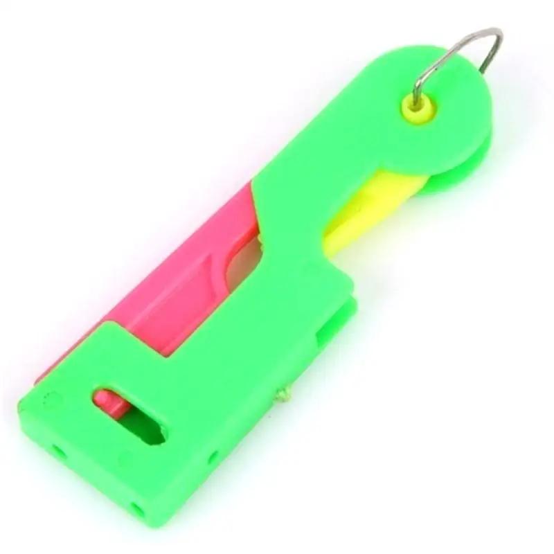 Passador automático de agulha de costura, para idosos, conveniente, ferramenta de linha de costura, alça de plástico, artesanato, ferramenta de agulha de costura - Image 1