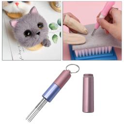 Kit de ferramentas para bordado com 6 agulhas feitas à mão, em feltro, faça você mesmo - Image 2