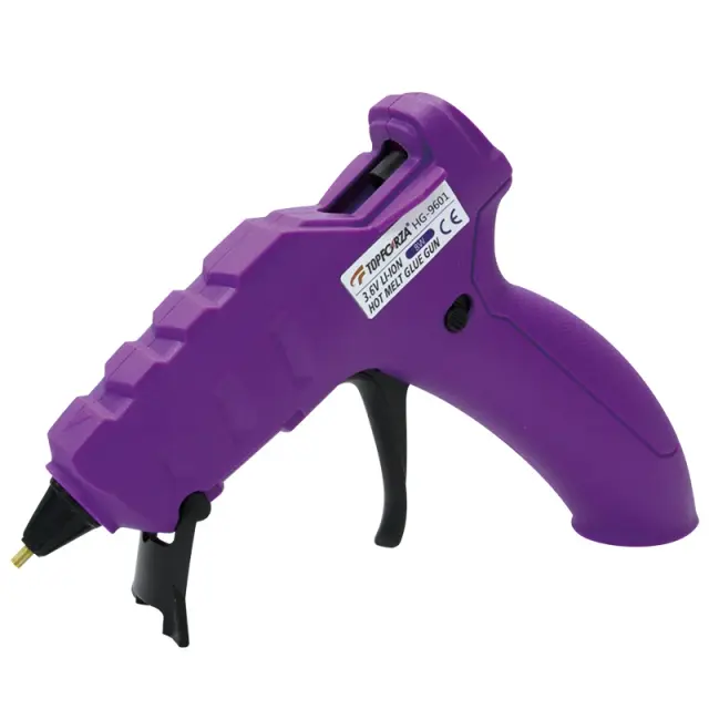 Pistola de Cola Quente 3.6V - Ferramenta Elétrica de Alta Temperatura para Artesanato e Reparos em Decoração