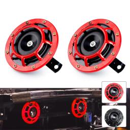 Explosão elétrica Tom Air Chifre Kit, Red Hella, Super alto, compacto para motocicleta, carro, 12V, 115 DB, 003399801, 2Pcs Set - Image 5