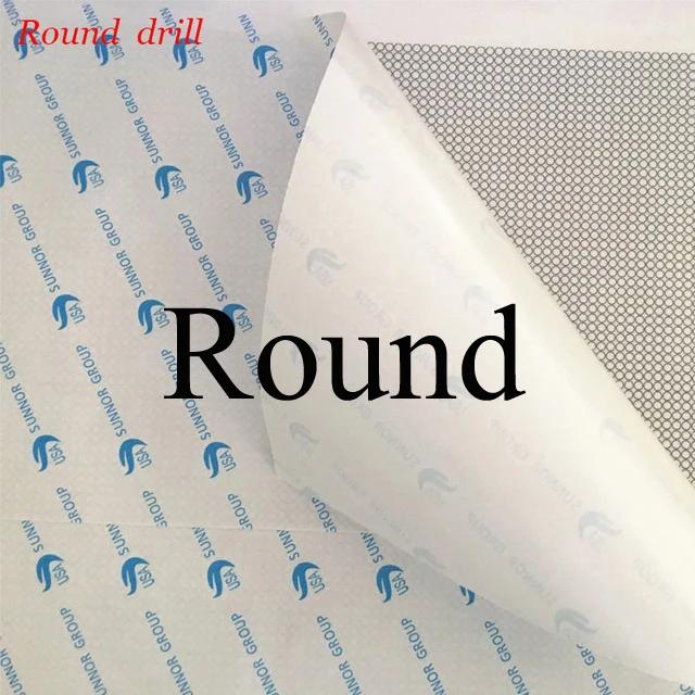Tela 5D Faça Você Mesmo: Pintura em Branco em Design Quadrado/Rodado para Bordado em Ponto Cruz com Diamantes